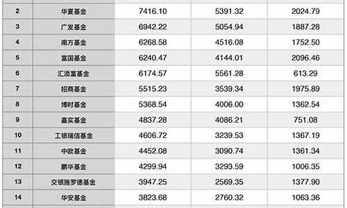 世界最大基金公司排名(全世界最大基金公司)_https://www.fzdzcxj.com_上交所_第1张