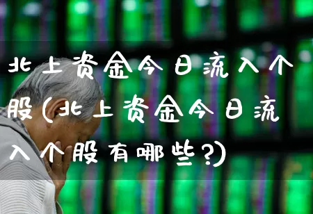 北上资金今日流入个股(北上资金今日流入个股有哪些?)_https://www.fzdzcxj.com_北交所_第1张
