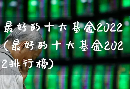最好的十大基金2022(最好的十大基金2022排行榜)_https://www.fzdzcxj.com_北交所_第1张