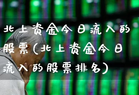 北上资金今日流入的股票(北上资金今日流入的股票排名)_https://www.fzdzcxj.com_科创板_第1张