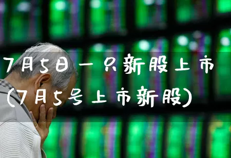 7月5日一只新股上市(7月5号上市新股)_https://www.fzdzcxj.com_北交所_第1张
