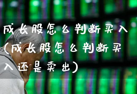 成长股怎么判断买入(成长股怎么判断买入还是卖出)_https://www.fzdzcxj.com_创业板_第1张