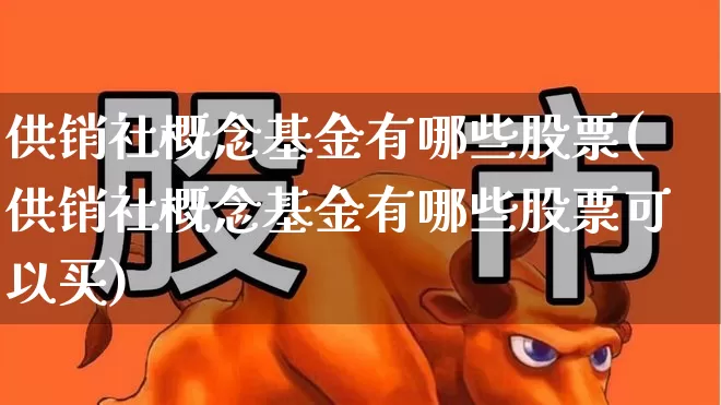 供销社概念基金有哪些股票(供销社概念基金有哪些股票可以买)_https://www.fzdzcxj.com_创业板_第1张