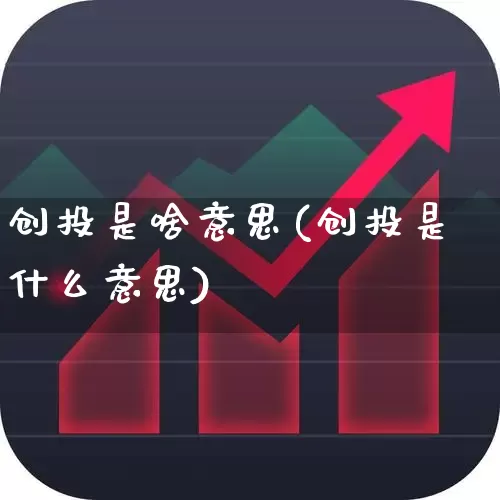 创投是啥意思(创投是什么意思)_https://www.fzdzcxj.com_创业板_第1张