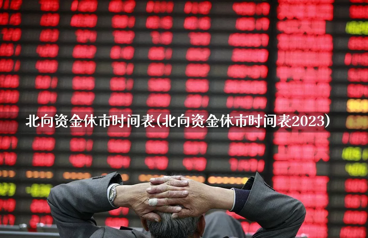 北向资金休市时间表(北向资金休市时间表2023)_https://www.fzdzcxj.com_深交所_第1张