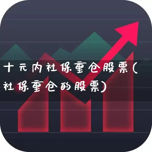 十元内社保重仓股票(社保重仓的股票)_https://www.fzdzcxj.com_上交所_第1张