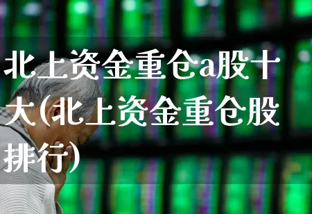 北上资金重仓a股十大(北上资金重仓股排行)_https://www.fzdzcxj.com_深交所_第1张