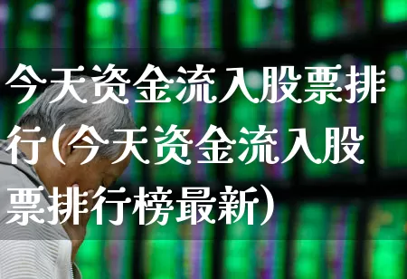 今天资金流入股票排行(今天资金流入股票排行榜最新)_https://www.fzdzcxj.com_深交所_第1张