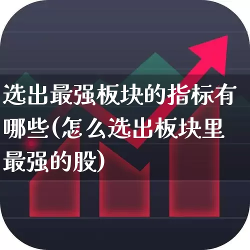 选出最强板块的指标有哪些(怎么选出板块里最强的股)_https://www.fzdzcxj.com_上交所_第1张
