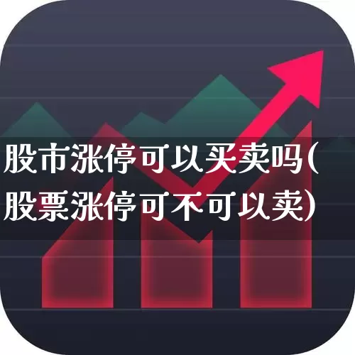 股市涨停可以买卖吗(股票涨停可不可以卖)_https://www.fzdzcxj.com_科创板_第1张
