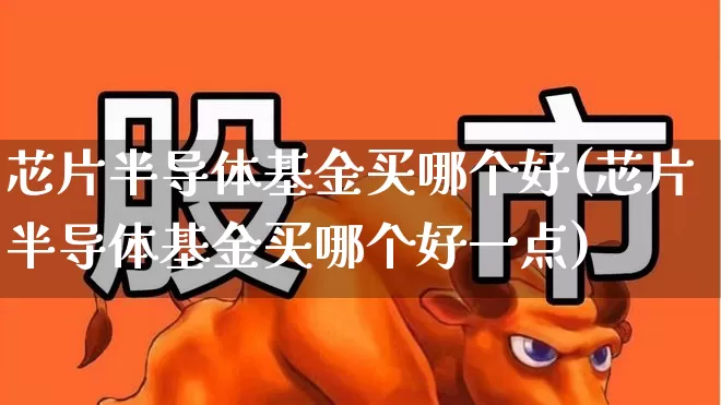 芯片半导体基金买哪个好(芯片半导体基金买哪个好一点)_https://www.fzdzcxj.com_创业板_第1张