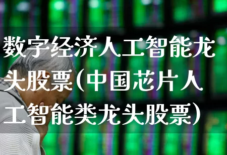 数字经济人工智能龙头股票(中国芯片人工智能类龙头股票)_https://www.fzdzcxj.com_上交所_第1张