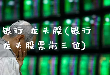 银行 龙头股(银行龙头股票前三位)_https://www.fzdzcxj.com_科创板_第1张