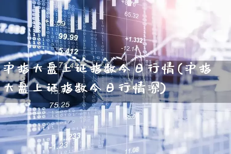 沪指大盘上证指数今日行情(沪指大盘上证指数今日行情深)_https://www.fzdzcxj.com_上交所_第1张