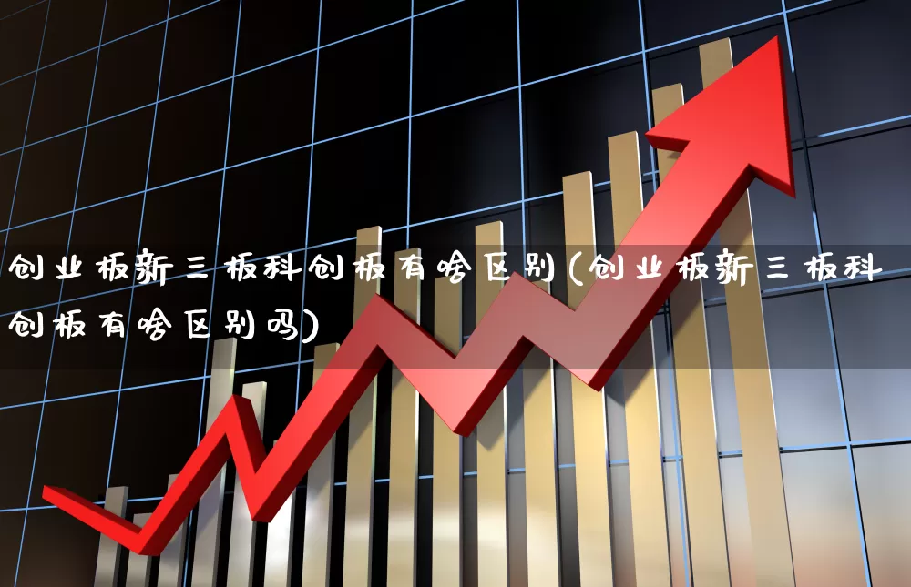 创业板新三板科创板有啥区别(创业板新三板科创板有啥区别吗)_https://www.fzdzcxj.com_深交所_第1张