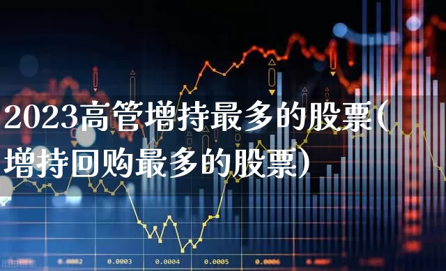 2023高管增持最多的股票(增持回购最多的股票)_https://www.fzdzcxj.com_深交所_第1张
