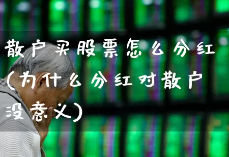 散户买股票怎么分红(为什么分红对散户没意义)_https://www.fzdzcxj.com_科创板_第1张