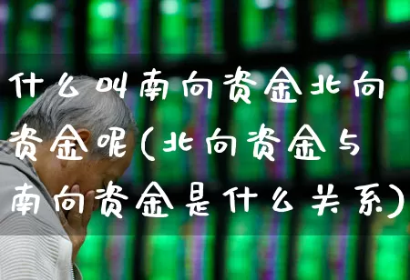 什么叫南向资金北向资金呢(北向资金与南向资金是什么关系)_https://www.fzdzcxj.com_北交所_第1张