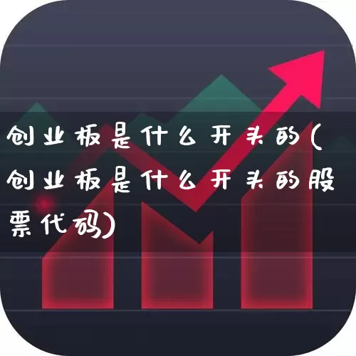 创业板是什么开头的(创业板是什么开头的股票代码)_https://www.fzdzcxj.com_创业板_第1张