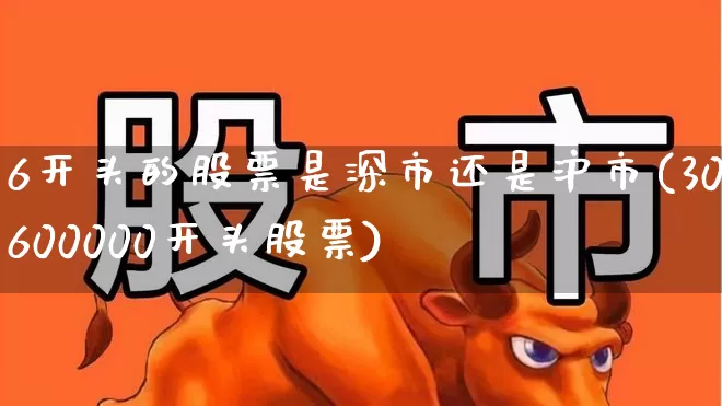 6开头的股票是深市还是沪市(300600000开头股票)_https://www.fzdzcxj.com_上交所_第1张
