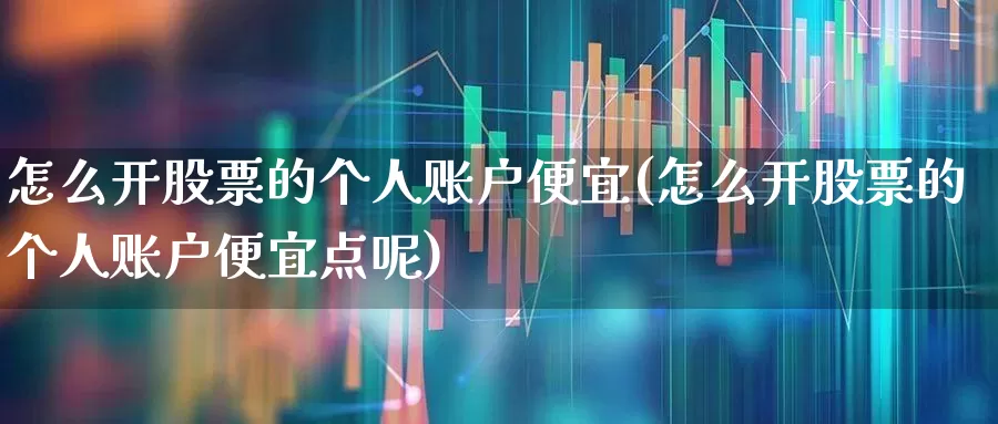 怎么开股票的个人账户便宜(怎么开股票的个人账户便宜点呢)_https://www.fzdzcxj.com_上交所_第1张