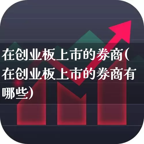 在创业板上市的券商(在创业板上市的券商有哪些)_https://www.fzdzcxj.com_上交所_第1张