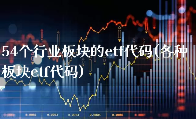 54个行业板块的etf代码(各种板块etf代码)_https://www.fzdzcxj.com_科创板_第1张