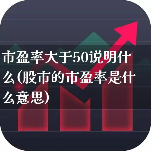 市盈率大于50说明什么(股市的市盈率是什么意思)_https://www.fzdzcxj.com_科创板_第1张