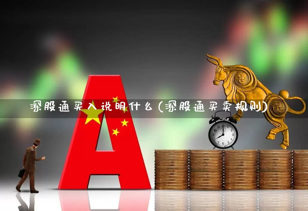 深股通买入说明什么(深股通买卖规则)_https://www.fzdzcxj.com_上交所_第1张