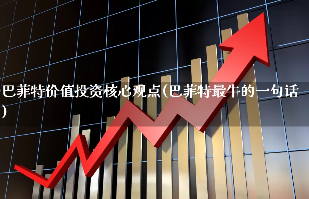 巴菲特价值投资核心观点(巴菲特最牛的一句话)_https://www.fzdzcxj.com_深交所_第1张