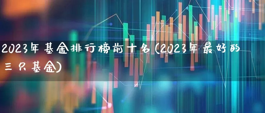 2023年基金排行榜前十名(2023年最好的三只基金)_https://www.fzdzcxj.com_上交所_第1张
