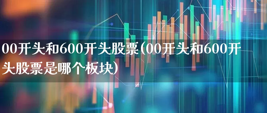 00开头和600开头股票(00开头和600开头股票是哪个板块)_https://www.fzdzcxj.com_科创板_第1张