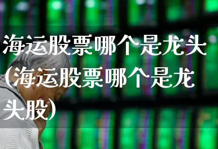 海运股票哪个是龙头(海运股票哪个是龙头股)_https://www.fzdzcxj.com_深交所_第1张