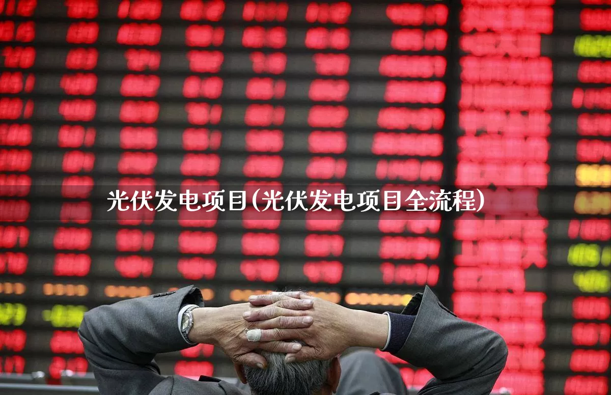 光伏发电项目(光伏发电项目全流程)_https://www.fzdzcxj.com_北交所_第1张