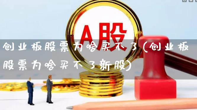创业板股票为啥买不了(创业板股票为啥买不了新股)_https://www.fzdzcxj.com_深交所_第1张