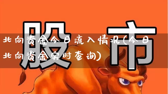 北向资金今日流入情况(今日北向资金实时查询)_https://www.fzdzcxj.com_科创板_第1张