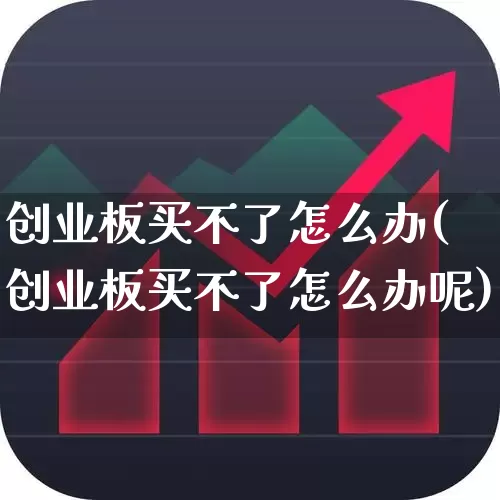 创业板买不了怎么办(创业板买不了怎么办呢)_https://www.fzdzcxj.com_创业板_第1张