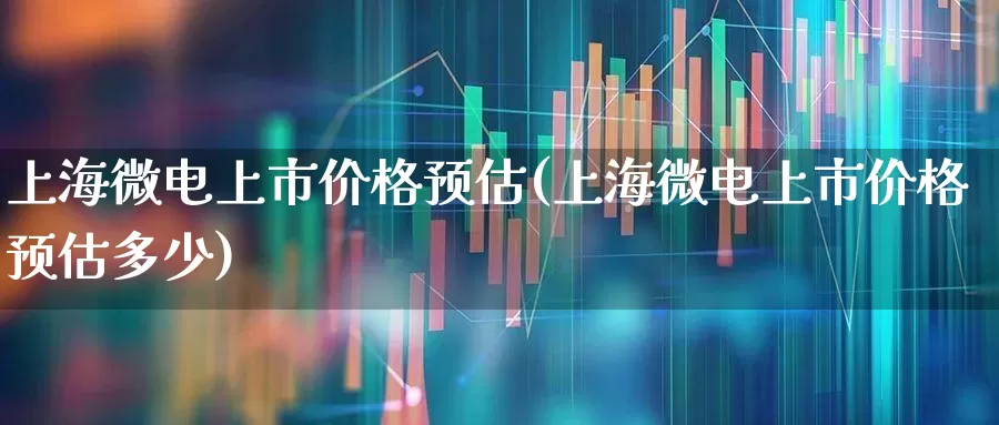 上海微电上市价格预估(上海微电上市价格预估多少)_https://www.fzdzcxj.com_北交所_第1张