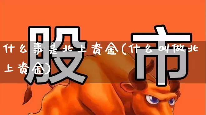 什么事是北上资金(什么叫做北上资金)_https://www.fzdzcxj.com_北交所_第1张