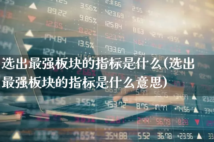 选出最强板块的指标是什么(选出最强板块的指标是什么意思)_https://www.fzdzcxj.com_北交所_第1张
