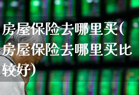 房屋保险去哪里买(房屋保险去哪里买比较好)_https://www.fzdzcxj.com_上交所_第1张