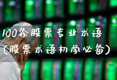 100条股票专业术语(股票术语初学必备)_https://www.fzdzcxj.com_深交所_第1张