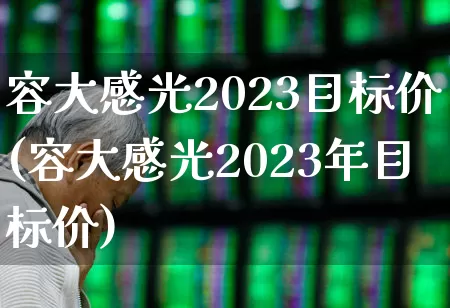 容大感光2023目标价(容大感光2023年目标价)_https://www.fzdzcxj.com_创业板_第1张