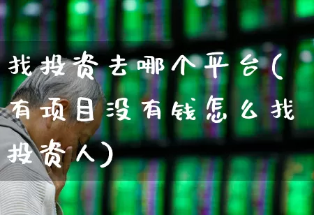 找投资去哪个平台(有项目没有钱怎么找投资人)_https://www.fzdzcxj.com_深交所_第1张