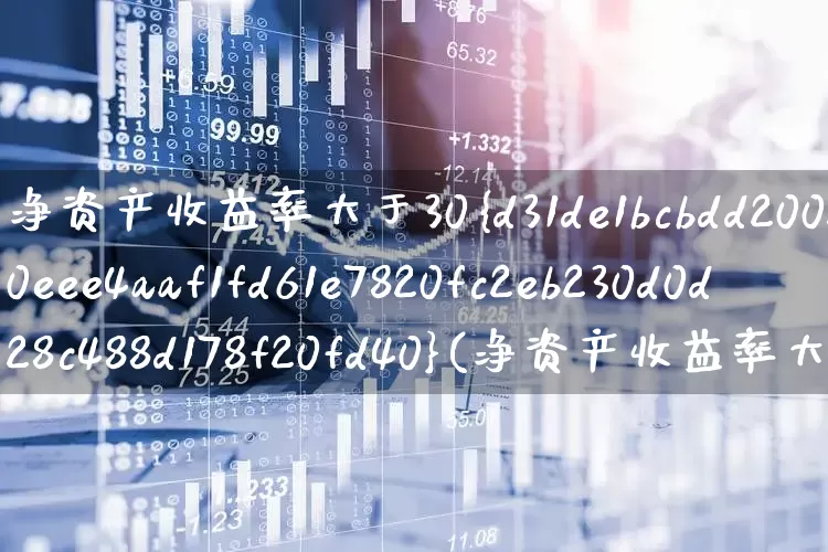 净资产收益率大于30%(净资产收益率大于30%的股票)_https://www.fzdzcxj.com_深交所_第1张