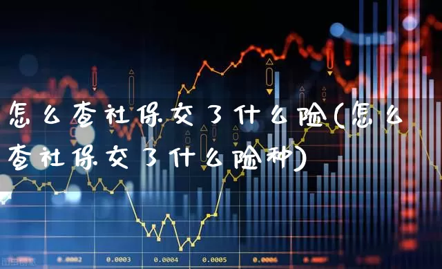 怎么查社保交了什么险(怎么查社保交了什么险种)_https://www.fzdzcxj.com_创业板_第1张