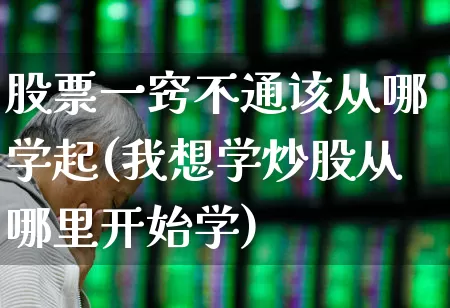 股票一窍不通该从哪学起(我想学炒股从哪里开始学)_https://www.fzdzcxj.com_创业板_第1张