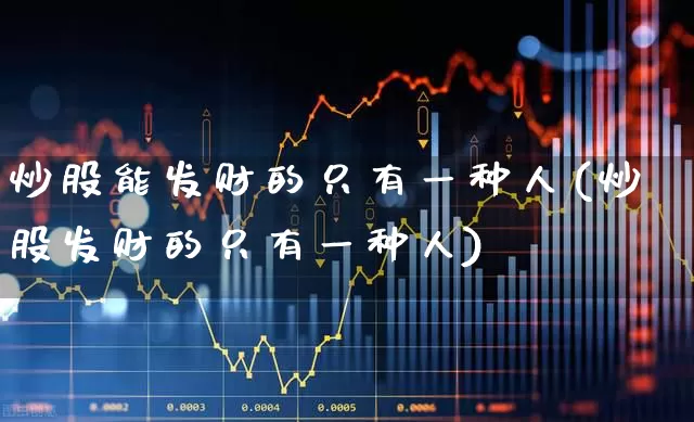 炒股能发财的只有一种人(炒股发财的只有一种人)_https://www.fzdzcxj.com_北交所_第1张