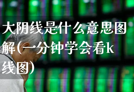 大阴线是什么意思图解(一分钟学会看k线图)_https://www.fzdzcxj.com_创业板_第1张
