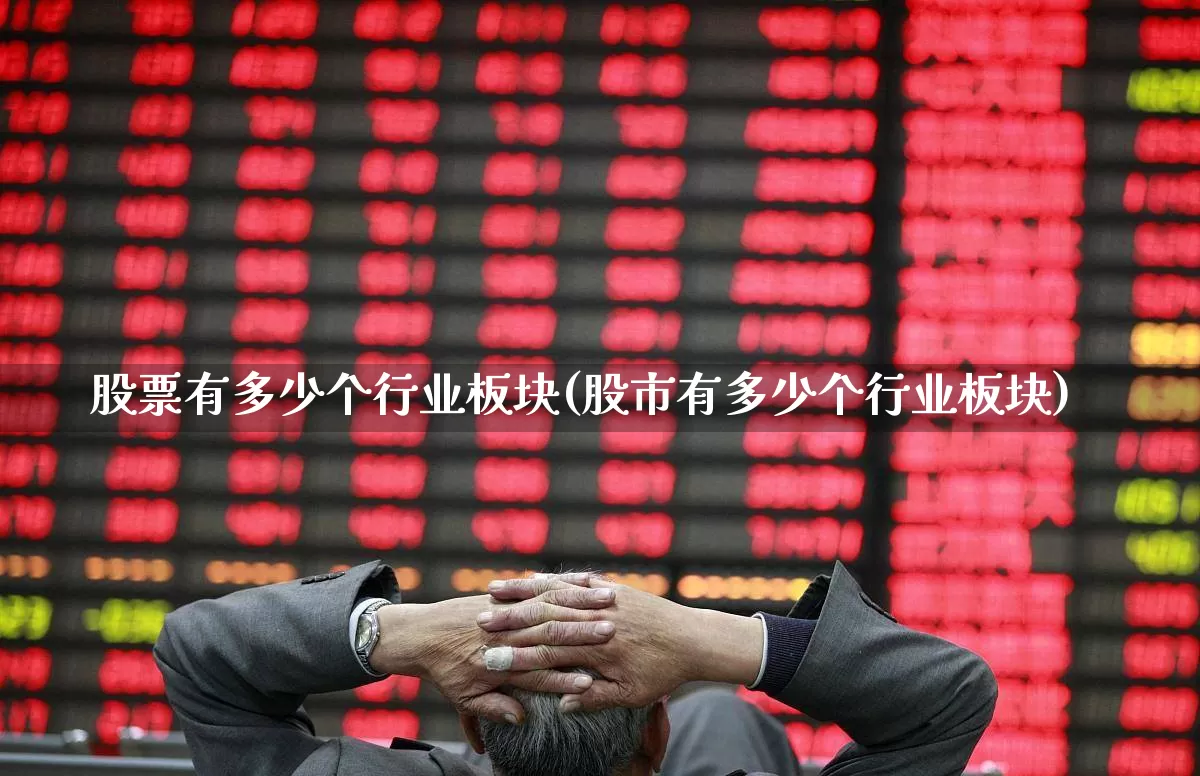 股票有多少个行业板块(股市有多少个行业板块)_https://www.fzdzcxj.com_科创板_第1张